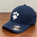 Wear The Paw Flexfit Hat — Navy & White