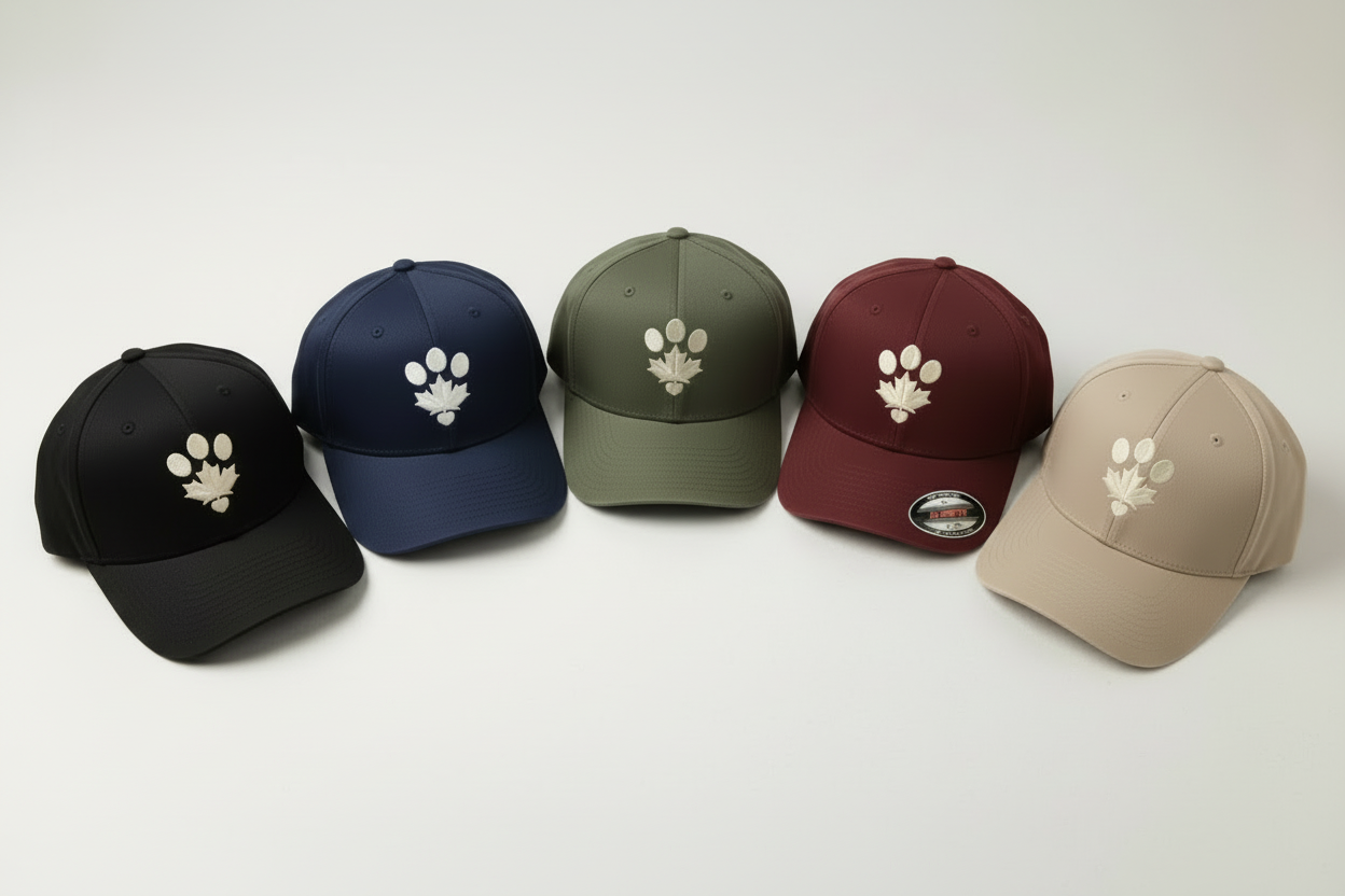 All five hats no border