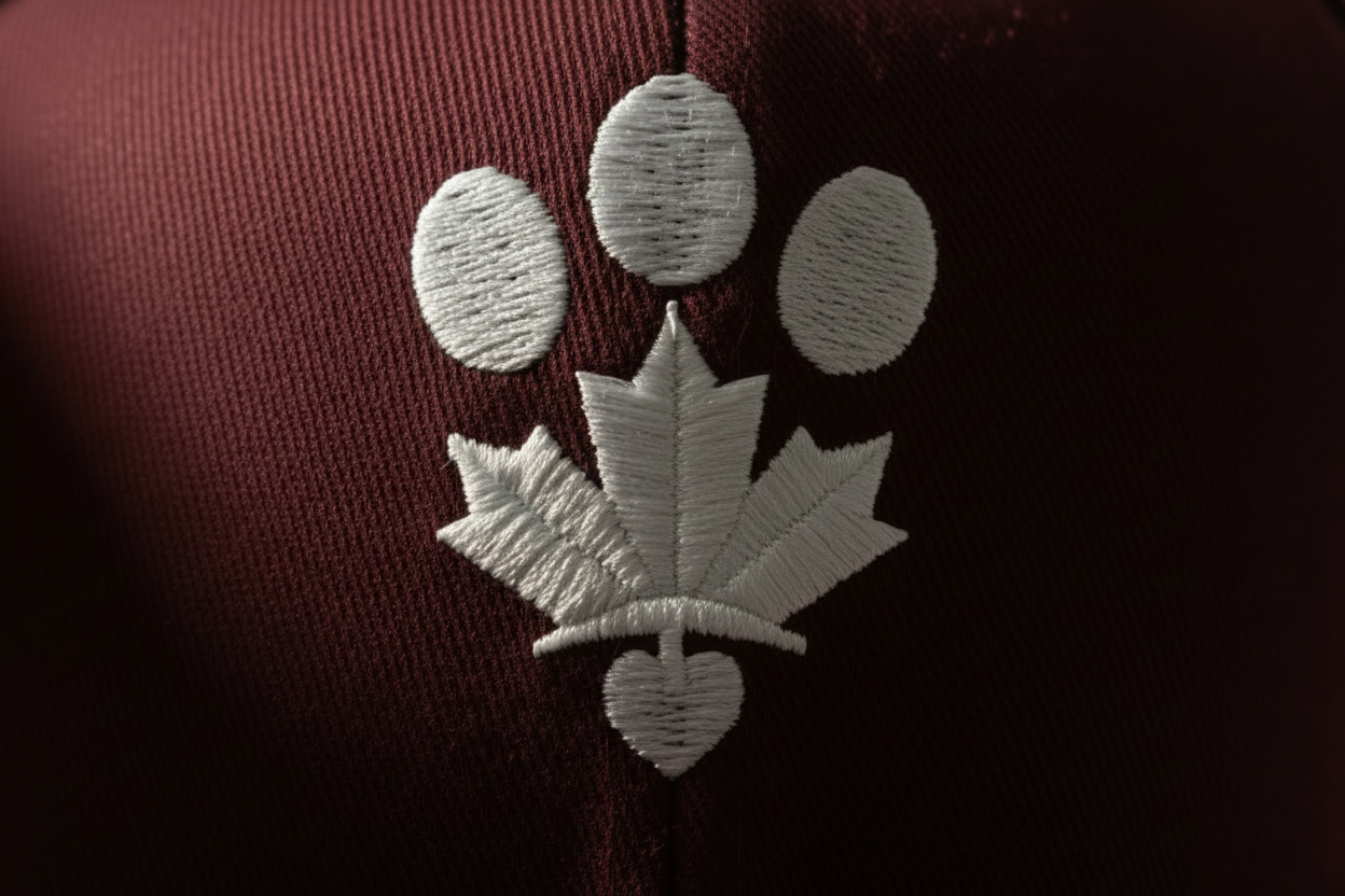 Cleaned stitching